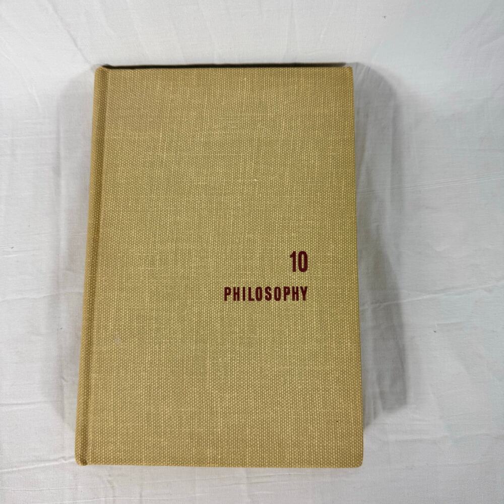 The Great Ideas Program Vol 10 Philosophy Vintage Book 1963 Hardback